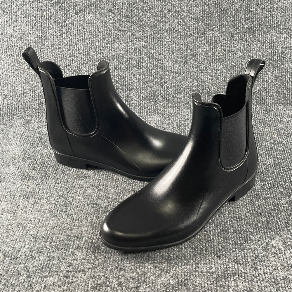 * STORM by COUGAR Women’s Black Celeste Chelsea Rain Boot Sz 8